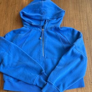 Lululemon Athletica Blue Women's Half-Zip Hoodie